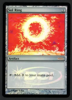 ***FOIL Sol Ring Judge Promo*** MTG Promo Magic Kid Icarus - Image 1