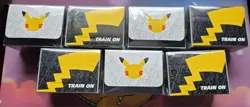 Pokemon TCG | (7) Celebrations 25th Anniversary Deck Boxes | New Sealed - Image 1