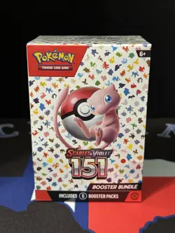 Pokemon Scarlet Violet 151 Booster Bundle 6-Pack, Factory-Sealed KT1 - Image 1