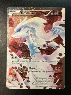Reshiram [DMG] RC22/RC25 Legendary Treasures Full Art Holo - Pokemon TCG - Image 1