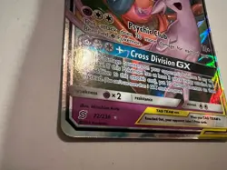 Espeon and Deoxys GX 72/236 Pokemon TCG Unified Minds Tag Team Ultra Rare - NM - Image 5