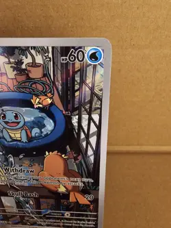 Pokemon Squirtle 148/142 Illistration Rare Stellar Crown NM Pack Fresh - Image 2