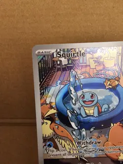 Pokemon Squirtle 148/142 Illistration Rare Stellar Crown NM Pack Fresh - Image 5