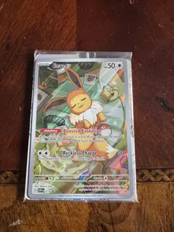 Pokemon TCG Eevee 173 Holo Promo Prismatic Evolutions Sealed - Image 1