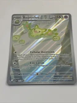 Reuniclus SVP EN 212 Pokemon TCG: Scarlet & Violet Black Star Promos Back Bolt - Image 2