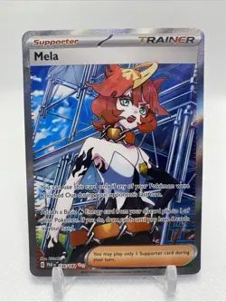Mela 236/182 SV04: Paradox Rift Holo Full Art Ultra Rare Trainer Pokemon TCG - Image 2