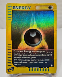 Darkness Energy 142/147 Reverse Holo Rare Aquapolis Pokemon 7913 - Image 1