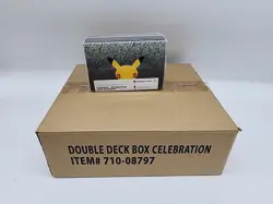 Pokemon Center Celebrations 25th Anniversary Double Deck Box Sealed - Image 3
