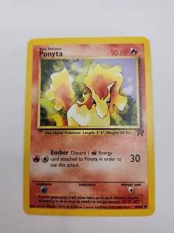 Pokemon TCG Team Rocket #64/82 Ponyta 1st Edition LP - Image 1