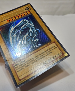 Portuguese Blue-Eyes White Dragon DIK-P001 Ultra Rare 1st Edition Yugioh 7930 - Image 5