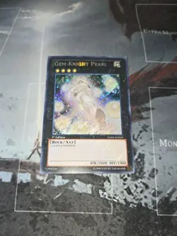 Gem-Knight Pearl HA06-EN050 Hidden Arsenal 6: Omega Xyz 1st Edition Yugioh NM - Image 2