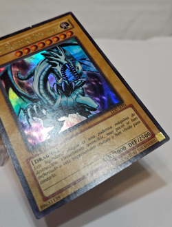 SPANISH Blue-Eyes White Dragon LDD-S001 Ultra Rare 1st Edition Yugioh 7924 - Image 5