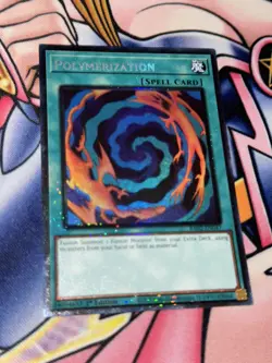 Polymerization RA02 (PCR) Prismatic Collector's Rare 1st Ed NM Yugioh - Image 1