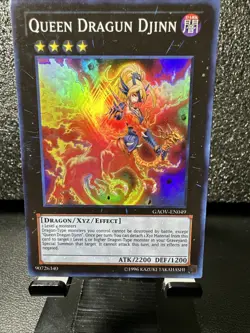 Yugioh! MP Queen Dragun Djinn - GAOV-EN049 - Super Rare - Unlimited Edition Mode - Image 1