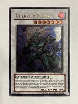 Nitro Warrior TDGS-FR039 Ultimate Rare Unlimited French Light Play Yu-Gi-Oh! - Image 1