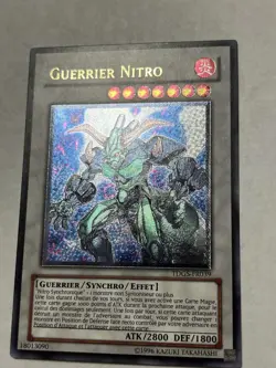 Nitro Warrior TDGS-FR039 Ultimate Rare Unlimited French Light Play Yu-Gi-Oh! - Image 2