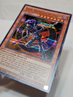 Dark Magician of Chaos DUSA-EN054 Ultra Rare 1st Edition CRIMPED Yugioh 7843 - Image 2