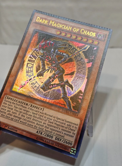 Dark Magician of Chaos DUSA-EN054 Ultra Rare 1st Edition CRIMPED Yugioh 7843 - Image 3