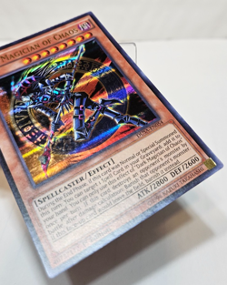 Dark Magician of Chaos DUSA-EN054 Ultra Rare 1st Edition CRIMPED Yugioh 7843 - Image 5