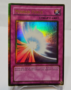Mirror Force GLD1-EN039 Gold Rare Limited Edition Yugioh 7806 - Image 1