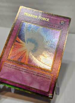 Mirror Force GLD1-EN039 Gold Rare Limited Edition Yugioh 7806 - Image 3