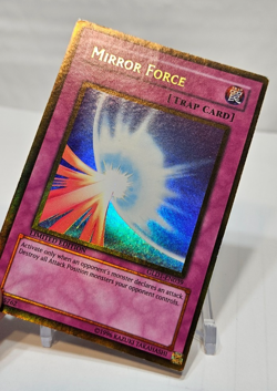 Mirror Force GLD1-EN039 Gold Rare Limited Edition Yugioh 7806 - Image 4