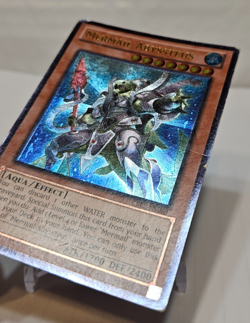 ULTIMATE Rare Mermail Abyssteus CBLZ-EN083 Unlimited Yugioh 7670 - Image 2