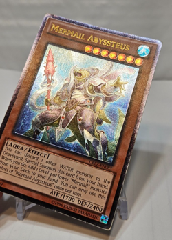ULTIMATE Rare Mermail Abyssteus CBLZ-EN083 Unlimited Yugioh 7670 - Image 3