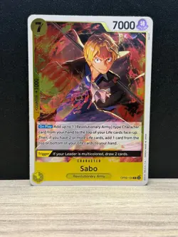 One Piece Sabo (104) (OP09-104/229) OP09 Emperors in the New World NM FOIL - Image 1