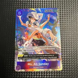 Ms. All Sunday Alternate Art Kingdoms of Intrigue OP04-064 - Image 2