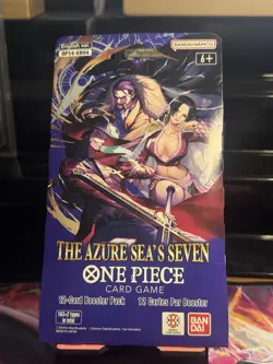 Bandai One Piece The Azure Sea's Seven Sleeved Booster Pack English OP14 - Image 1