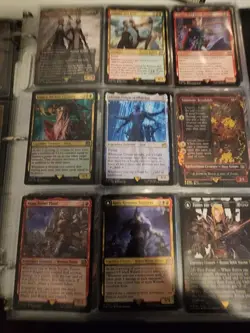 Magic The Gathering Card Final Fantasy /Avatar and more Lot 250+ Cards! 97 rares - Image 3