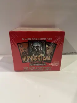 HYBORIAN GATE CCG BOOSTER CARDS BOX 36 PACKS VALLEJO BELL OOP FACTORY SEALED - Image 1