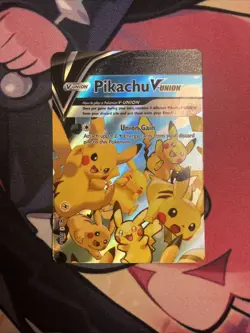 Pikachu V Union SWSH139 Sword & Shield Black Star Promo Holo Pokemon Card TCG NM - Image 1