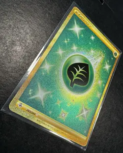 Pokemon TCG Grass Energy Card 283/264 Secret Rare Gold Fusion Strike - Image 2