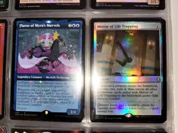 !2 FOILS Page Cards Collection in Binder. And 1,000+ Random Magic Cards - Image 3