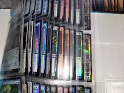 !2 FOILS Page Cards Collection in Binder. And 1,000+ Random Magic Cards - Image 4