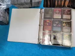 !2 FOILS Page Cards Collection in Binder. And 1,000+ Random Magic Cards - Image 5