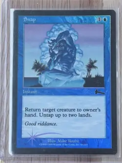 Mtg Snap (FOIL) x1 Urza's Legacy NM/MT (Never Played) - Image 1