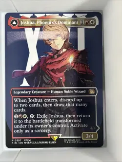 Joshua, Phoenix's Dominant (Borderless) Final Fantasy Regular - Image 1