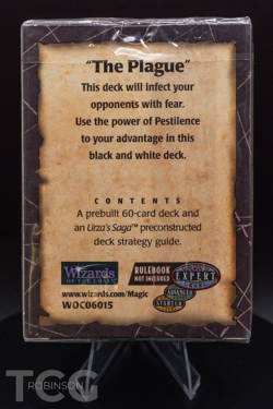 Urza's Saga Preconstructed Deck "The Plague" Sealed - 1998 Magic the Gathering - Image 2