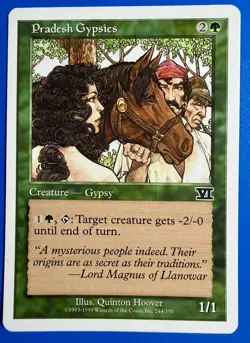 1 BANNED MTG | Pradesh G | Sixth Edition 6ED 1999 Magic The Gathering | NM - Image 1