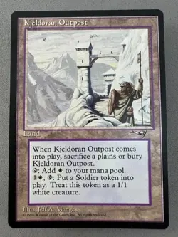 Kjeldoran Outpost Alliances Regular MTG-LP NM-Rare Reserve List-Vintage Magic - Image 1