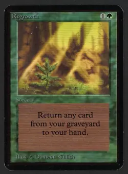 ***Alpha Regrowth*** MTG Alpha Magic Kid Icarus - Image 1