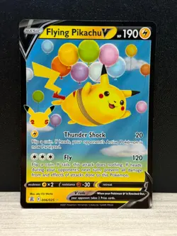Flying Pikachu V 006/025 Celebrations NM Ultra Rare Pokemon Card - Image 1