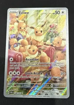 Eevee 188/167 Twilight Masquerade Illustration Rare Holo 🔥 Pokemon - Image 1