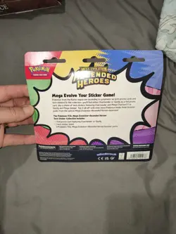 Pokemon Mega Evolutions Ascended Heroes Tech Sticker Collection Gastly Promo - Image 2