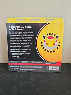 2026 Pokemon Day 30th Anniversary Collection Box New Factory Sealed - Image 2