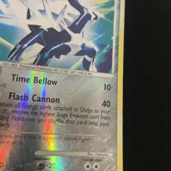 Pokemon TCG: Dialga 1/130 (2007) Diamond & Pearl • Reverse Holo Card - Image 2