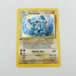 Machamp - 8/102 - Pokemon Base Set Unlimited Holo Rare Card WOTC VLP - Image 2